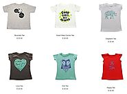 Find popular trends in kid’s t-shirts