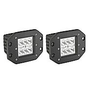 LED Light Bar, Northpole Light 2x 24W Waterproof Cree Spot LED Light Bar Work Lights LED Pods Cube Lights Driving Fog...