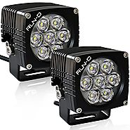 RUN-D Cube LED Driving Lights 35W 3 inch CREE Off Road Lights (10 Degrees Spot) - 1 Pair