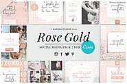 ROSE GOLD | Social Media Pack 2