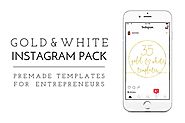 Gold & White Insta Pack