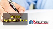 VITEEE Application Form 2018 | Available Now