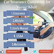 Car Insurance Companies for Young Adults | Auto Insurance Invest