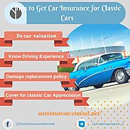 Vital tips to get Classic Car Insurance | Auto Insurance Invest