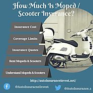 How Much Is Moped / Scooter Insurance? | Auto Insurance Invest