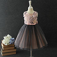 Party Dress With A Perfect Footwear - Baby Couture India