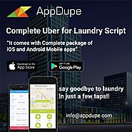 Wash your competition away with our Uber for Laundry