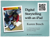 Digital Storytelling with an iPad
