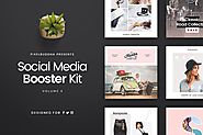 Social Media Booster Kit 4 by pixelbuddha_graphic on Envato Elements