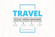Travel Social Media Banners by WebDonut on Envato Elements