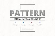 Pattern Social Media Banners by WebDonut on Envato Elements