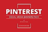 Pinterest Social Media Banners Pack by WebDonut on Envato Elements
