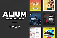 ALIUM - Social Media Pack by laaqiq on Envato Elements