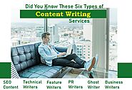 Content Writing Services - Did You Know These Six Flavors? - Textuar