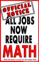 (b47) Poster #138- Motivational Math Poster for Students