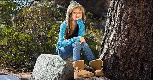girls bearpaw boots