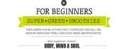 Green smoothies for beginners