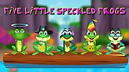 Five Little Speckled Frogs Nursery Rhyme Online with Video & Lyrics