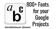 800+ Fantastic Fonts for Google Projects