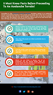 5 Must Know Avalanche Facts - by Colorado Wilderness Rides and Guides [Infographic]