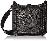 Rebecca Minkoff Mini Unlined Feed Bag with Whipstich, Black