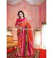 Designer Multi Color Pure Soft Silk Wedding Saree