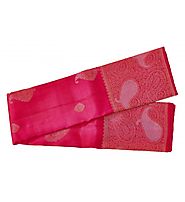 Pink Kanchipuram Silk Saree