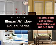 Elegant Window Roller Shades