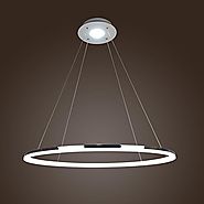 LightInTheBox Modern Simple Design Mini Pendant Living LED Ring Chandelier Ceiling Light for Garage, Game Room, Study...