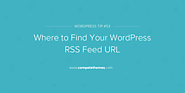 Where to Find Your WordPress RSS Feed URL
