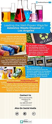 Leading the Well-Proven Ways for Asbestos Waste Disposal in | Piktochart Visual Editor