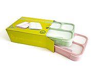 Leakproof Bento Lunch Box Set With 4 Compartments