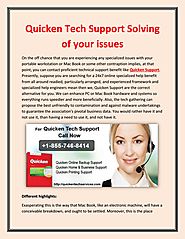 Quicken Help Support Number +1-855-746-8414