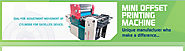 Mini Offset Printing Machine Supplier - Rotta Print