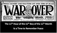 Veteran's Day originated as “Armistice Day”