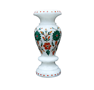 Marble Inlay Decorative Multicolour Vase