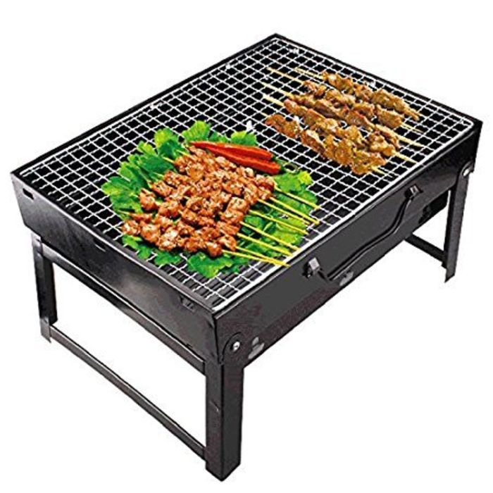 Stainless Steel Smokeless Electric Tandoor Barbeque Grill, Size: 50 X 50 X  70 Cm
