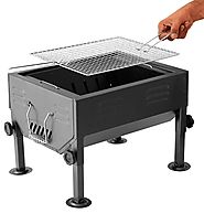 Godskitchen Table Top Barbeque Grill With Stand | 11 Types Of Barbeque Grills & Tandoors