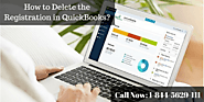 How to Delete the Registration in QuickBooks?