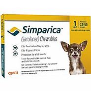 Simparica=The Simple Chewable Flea & Tick Control for Dogs
