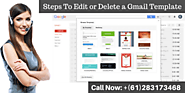 Steps To Edit or Delete a Gmail Email Template