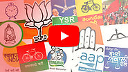 Top Political Websites & their party YouTube Channels in India