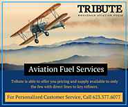 Wholesale Aviation Fuel Services – Tribute Aviation