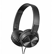 Sony MDR-ZX110NC On-Ear Noise Cancellation Headphones | Cheap Noise Cancelling Headphones