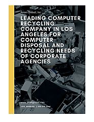 Arion Global, Inc. - Leading Computer Recycling Company in Los Angeles for Computer Disposal and Recycling Needs of C...