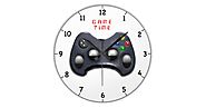 video gamer gifts large clock