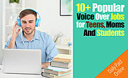 10 Best Voice Over Jobs For Teens Moms and Students