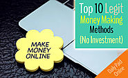 Top 10 Legit Ways To Make Money Online Without Investment