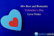 60+ Best and Romantic Valentine’s Day Love Notes