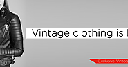 Vintage Clothing is Back